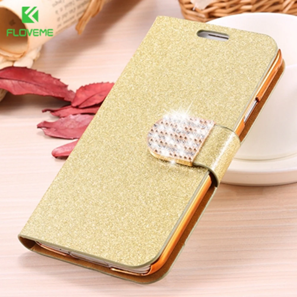 FLOVEME For Samsung S5 Cases S8 Plus Bling Diamond Glitter Leather Case Cover For Samsung Galaxy S5 S6 S6 Edge S8 Card Slot Bag cases-for-s8+ : image FLOVEME For Samsung S5 Cases S8 Plus Bling Diamond Glitter Leather Case Cover For Samsung Galaxy S5 S6 S6 Edge S8 Card Slot Bag cases-for-s8+