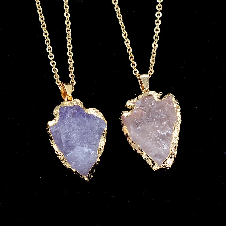 Crystal Arrowhead Necklace Best Sale 