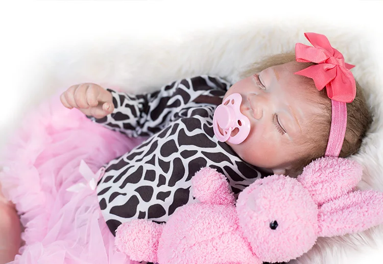 Reborn baby силиконовые куклы 20 &quot48 см Поддельные Детские настоящие спящие игрушки