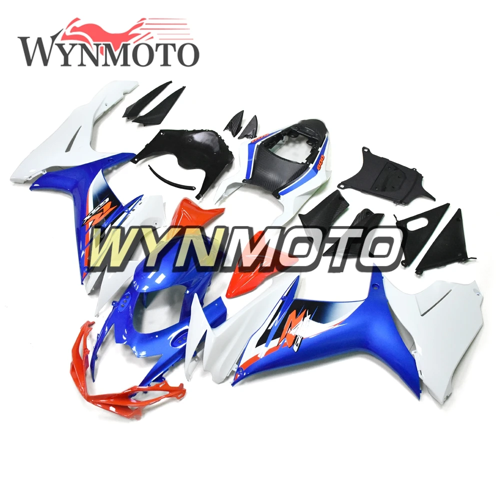 Полностью синяя красный, белый комплект обтекателей для Suzuki GSXR600 GSXR750 K11 2011-, 11, 12, 13, 14, 15, 16 лет ABS система впрыска Кузов капоты