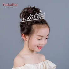 Youlapan HP92 свадебная тиара и корона свадебная тиара свадебная прическа аксессуары свадебная корона для волос Свадебные украшения для волос