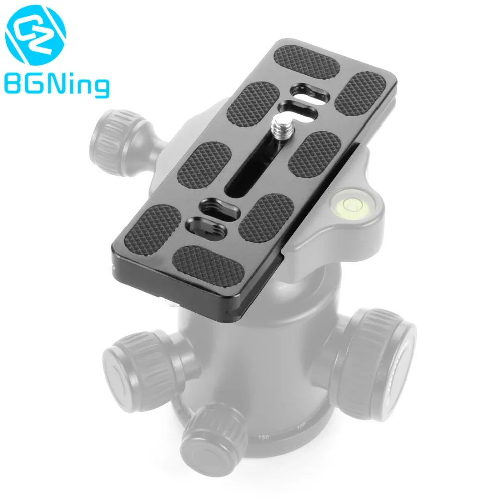 

CNC Quick Release Plate PU-100 Universal Ball Head Quick Mounting Adapter SLR Tripod Accessory 100*40*10mm