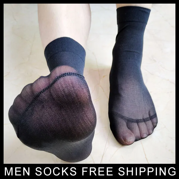 Бренд Для мужчин s формальные тонкие Носки Черный Новое прибытие мужской костюм Носки для Фетиш коллекция бизнес мужские носки