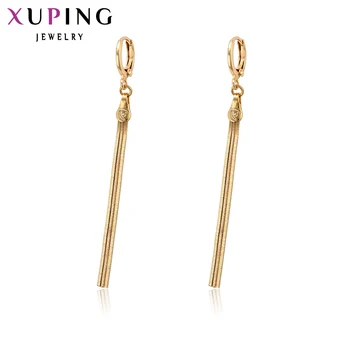 

Xuping Simple and Stylish Long Earrings with Environmental Copper Women Girls Mother's Day Jewelry Gift 96985