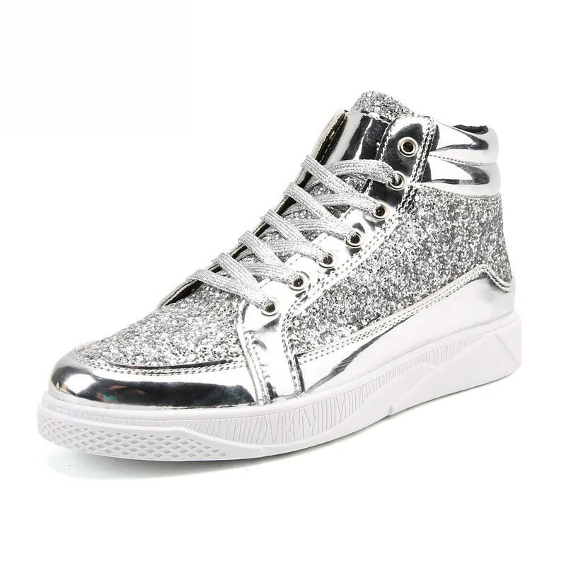 Homens das Sapatilhas Sapatos de Skate Sapatos de Desporto ao ar Tamanho Grande Atlético Livre Homens Bullock Plein Brilhante Ouro – Prata Ginásio Sapatos 2020 45