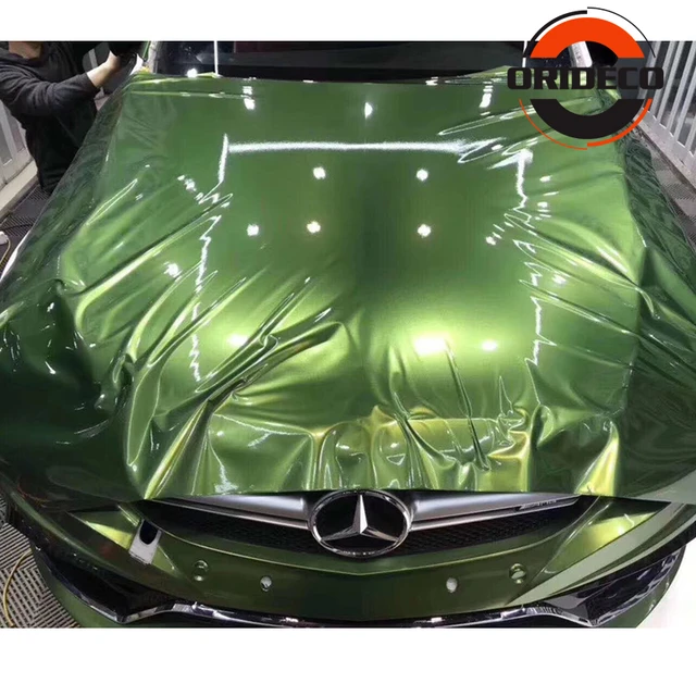 Gloss Pine Green Vinyl Wrap