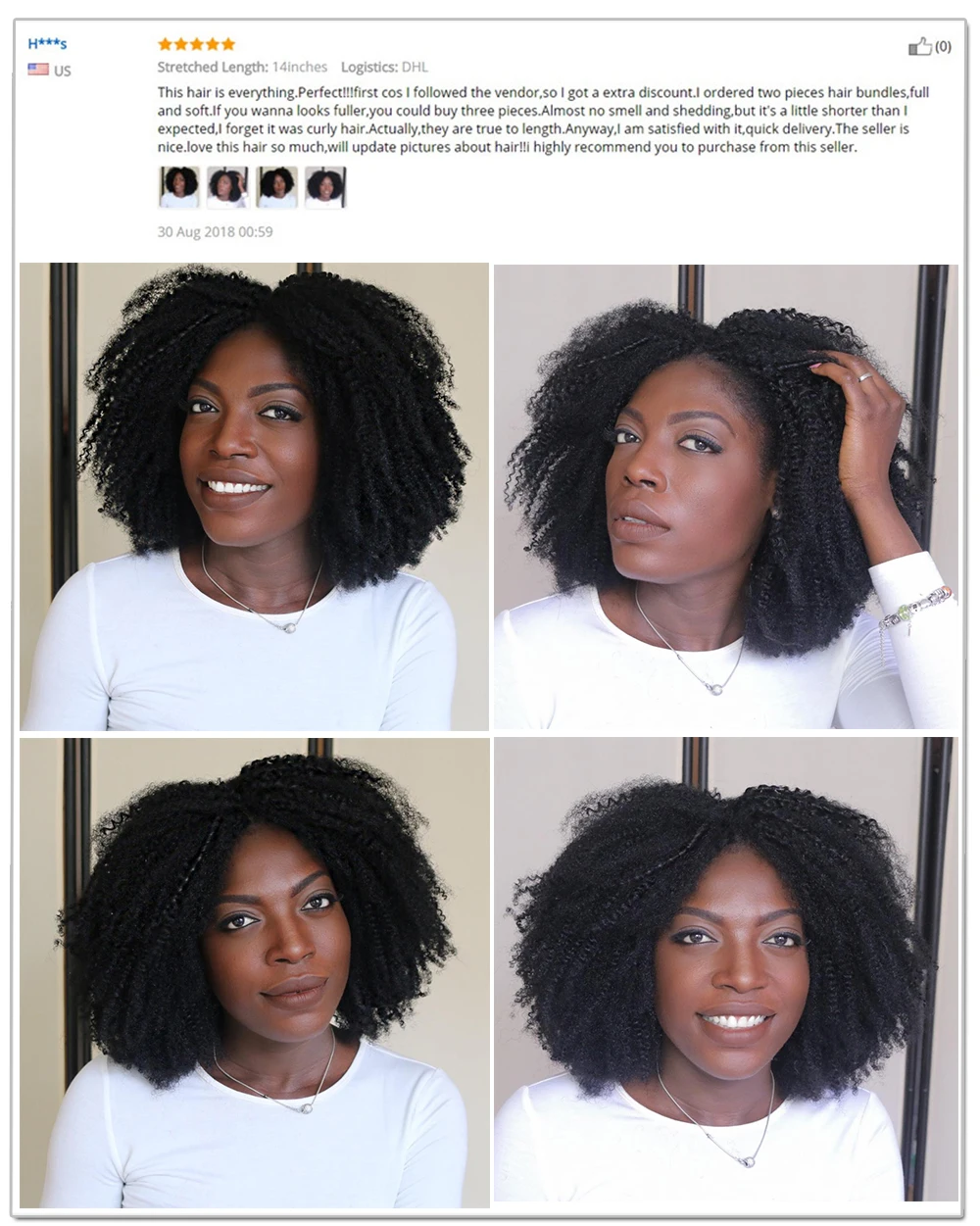 de cabelo humano extensão 3 produtos dolago