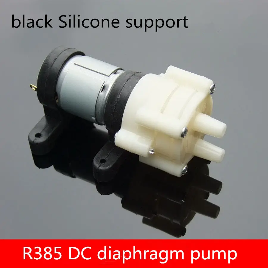 1PCS PC004 R385 DC diaphragm pump 6 12V miniature pump Laptop water cooling Aquarium pump DIY