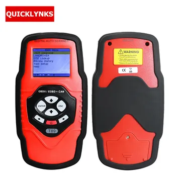 

QUICKLYNKS Multilingual OBDII Scanner T89 for Land Rover and OBDII ECU