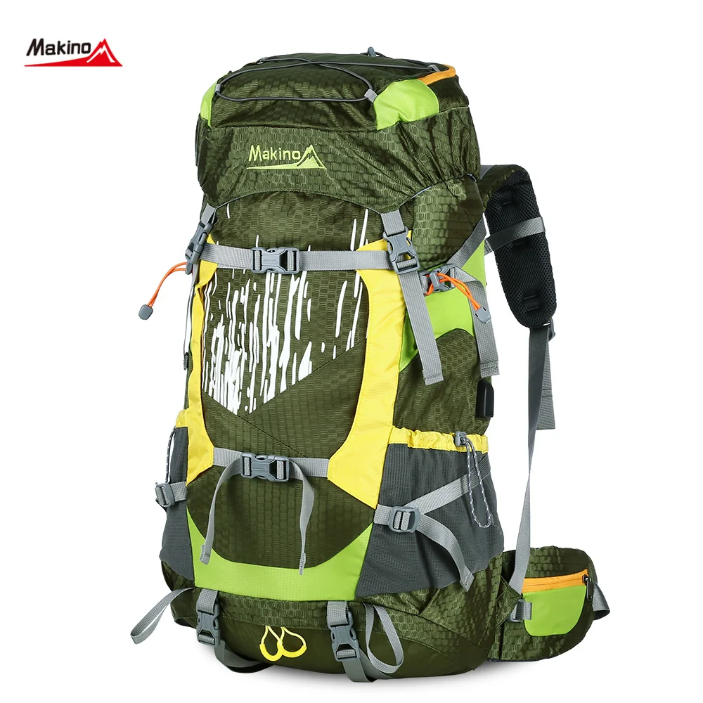 60L Nylon Waterproof Dry Bag Outdoor Travel Backpack Men Women