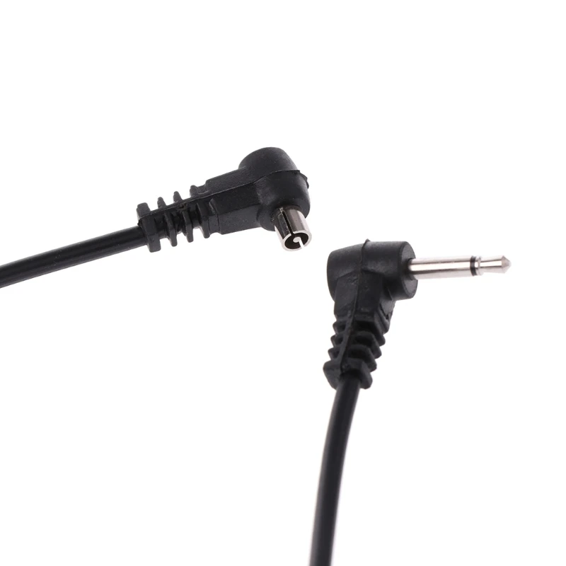 OOTDTY PC кабели синхронизации 30 см 12 ''2,5 мм 1/8" шнур разъем для мужской вспышки спусковой механизм для камеры