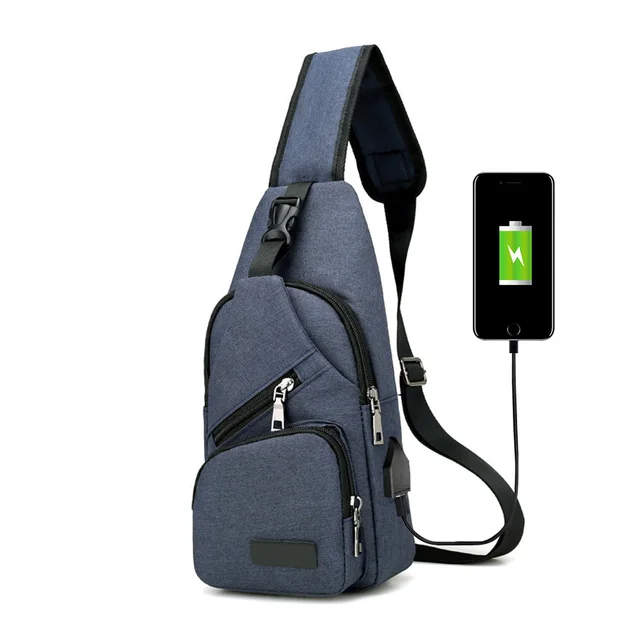 High Quality Men Usb Charge Anti Theft Security Waterproof Travel High Quality Men Usb Charge Anti Theft Security Waterproof Travel Shoulder Bag Man Crossbody Messenger Casual