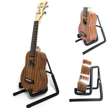 США черный гитары стенд на сцене один держатель дисплей Электрический акустический бас