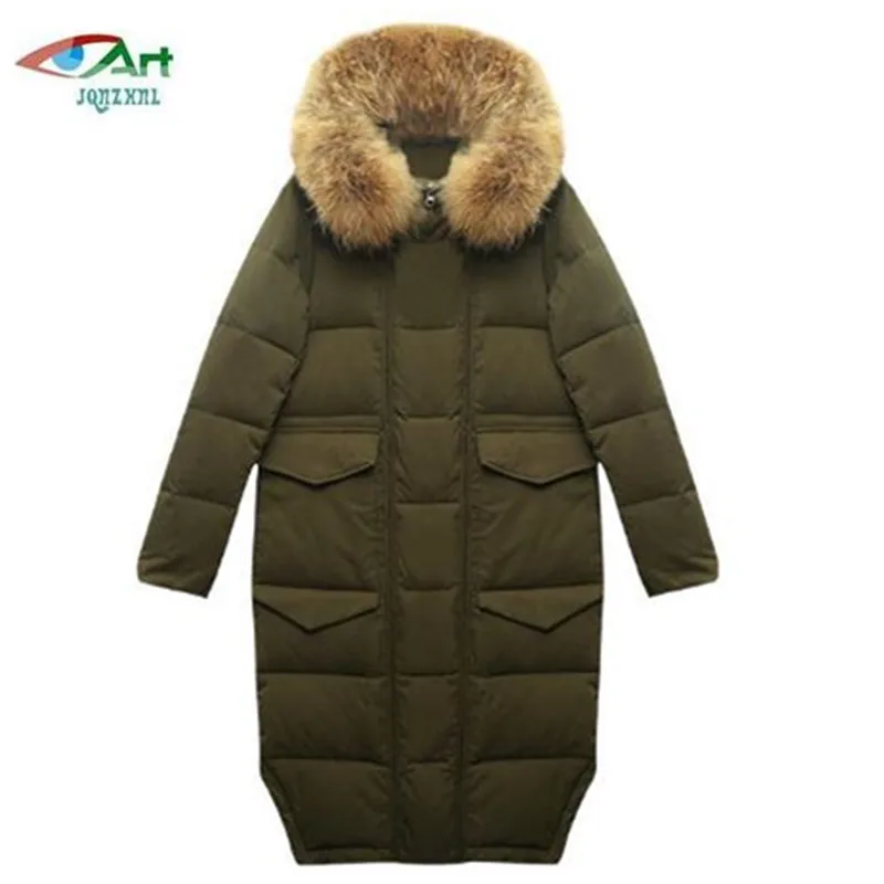Gamme Bas black Jqnzhnl Manteaux 2018 Chaud Armygreen As378 longueur Femmes Moyen À Col Coton Haut Coton Capuche De Fourrure Veste Vers rembourré Nouveau Le Hiver shQrtdC