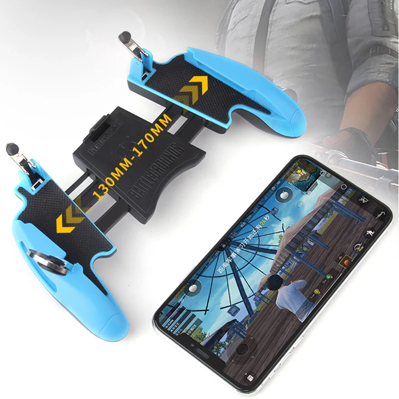 

PUBG Game Controller with Trigger and Fast Running Joystick Smart Phone Mobile Gaming Trigger Fire Button pubg Game Accessories