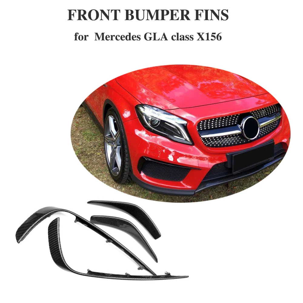 Us 8565 15 Offfor Mercedes Benz Gla Class X156 Gla200 Gla250 Sport Utility 2014 2015 2016 2017 Front Fog Lamp Trim Air Vent Carbon Fiber Abs In