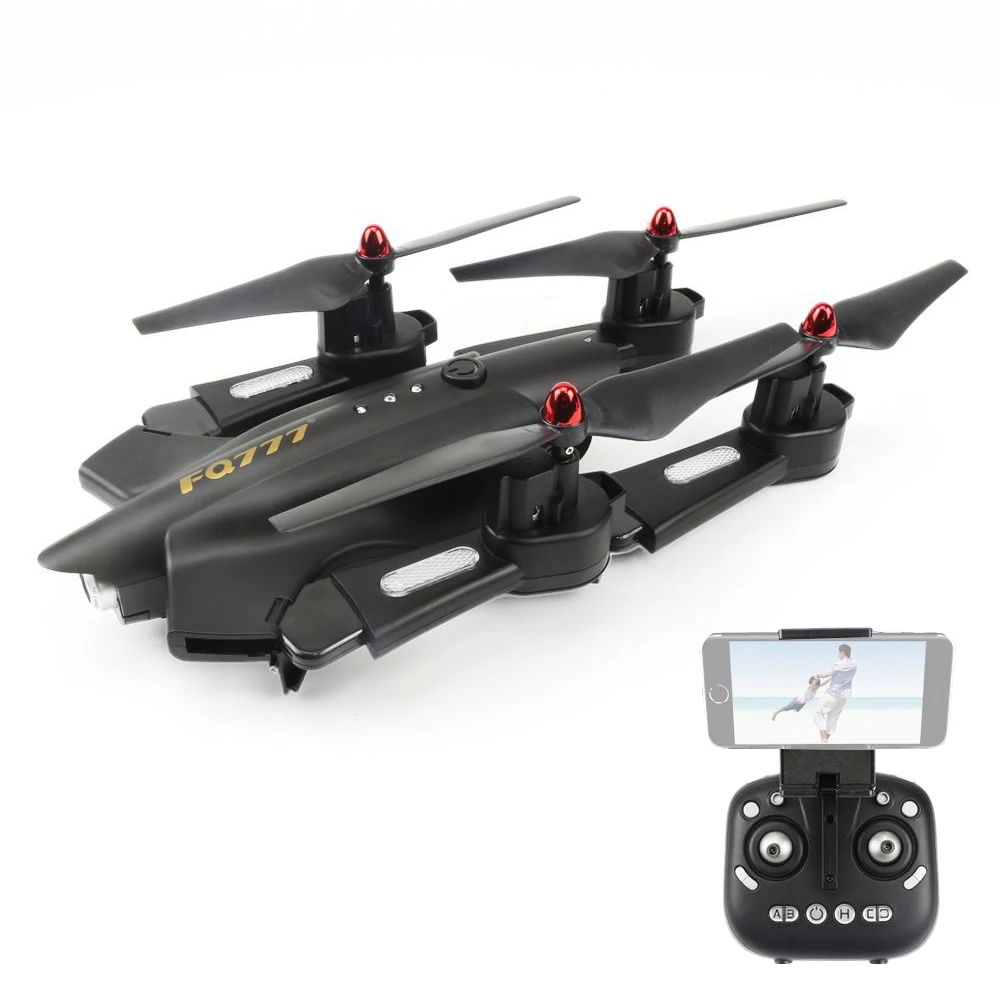 

FQ777 FQ02W Selfie Drone 0.5MP HD Camera Wifi FPV Foldable Transform Robot Shape 2.4G 4CH 6-Axis Gyro G-Senseor RTF Quadcopter