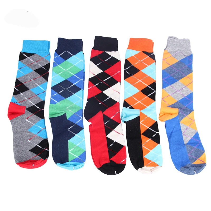 5 пар счастливые мужские носки забавные новые носки хлопок высокое качество бренд Tmall бизнес искусство цвет Забавный Череп Sokken мужская одежда Japa