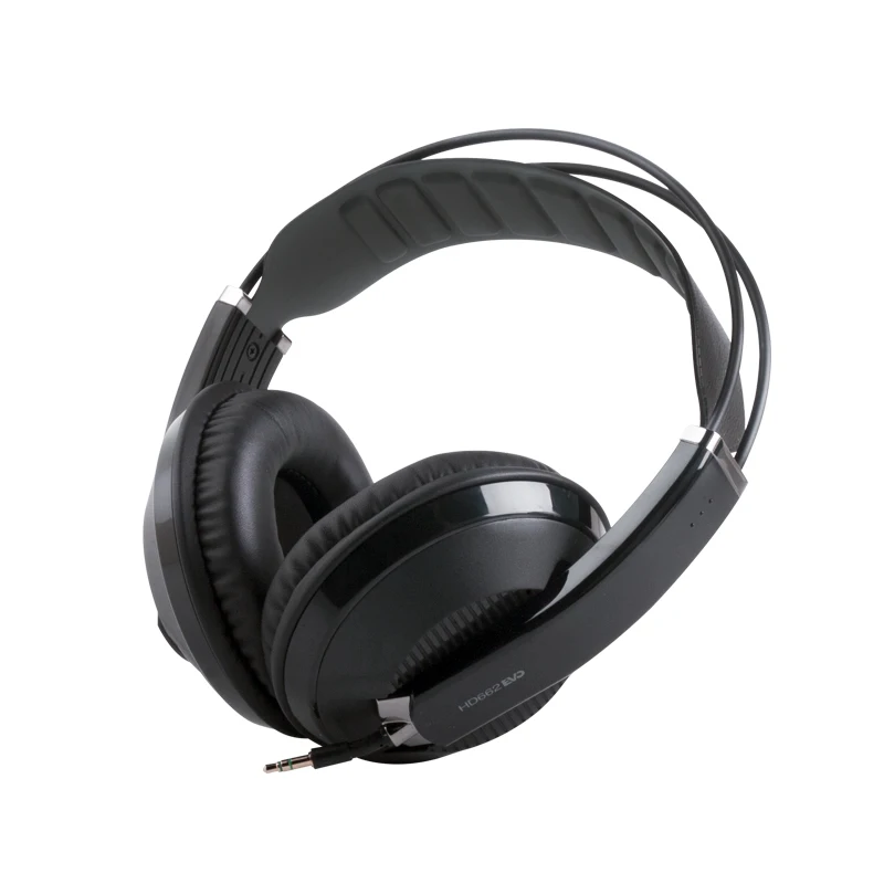 Superlux HD662EVO закрытые наушники для мониторинга игровые гарнитуры со съемными наушниками саморегулирующаяся повязка на голову белый/черный