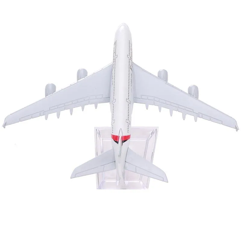 JIMITU 16 см 380 Emirates Airlines A380 авиационная модель металлические украшения авиационный самолет сувенир