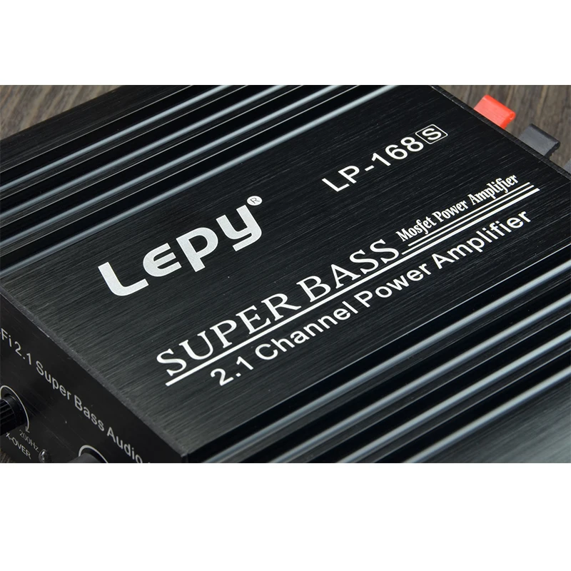 Lepy LP 168S 2.1CH усилитель аудио сабвуфер бас Цифровой Компактный стерео усилитель с функцией AUX громкий динамик дистанционное управление