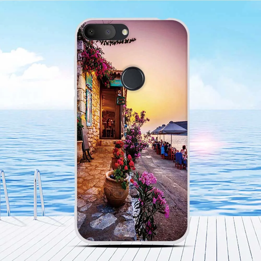 Чехол для телефона alcatel 1s 2019 силиконовый чехол Alcatel 1S 5024D с модным принтом защитный