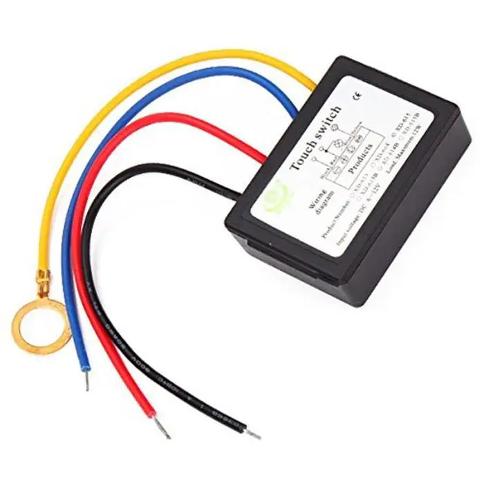 Home Touch Point Moving Switch 6 12V DC For LED Lamp XD615