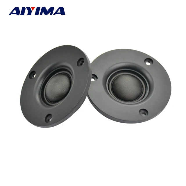 Aiyima 2PCS 3 inch Silk Film TREBLE Tweeters Speaker For