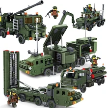 Кази Военная Совместимость legoed ww2 автомобили танки мировая война 1 2 Строительный набор сделай сам блоки пушки цифры ракетного оружия грузовик