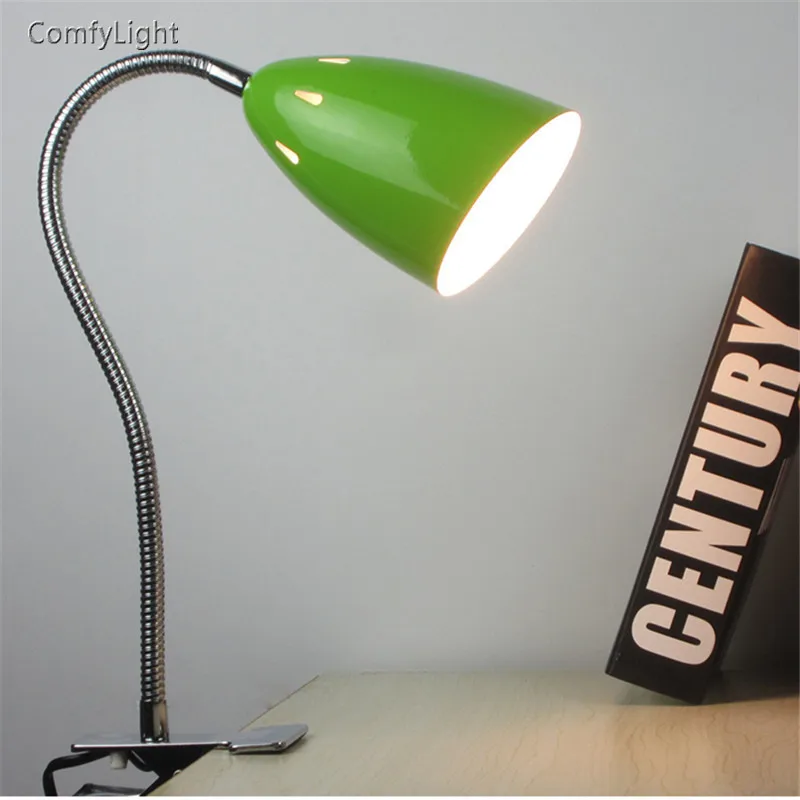 Desk Lamp reading night light Clip Office Led Desk Lamp Flexible Led Table Lamp Reading Led Light B