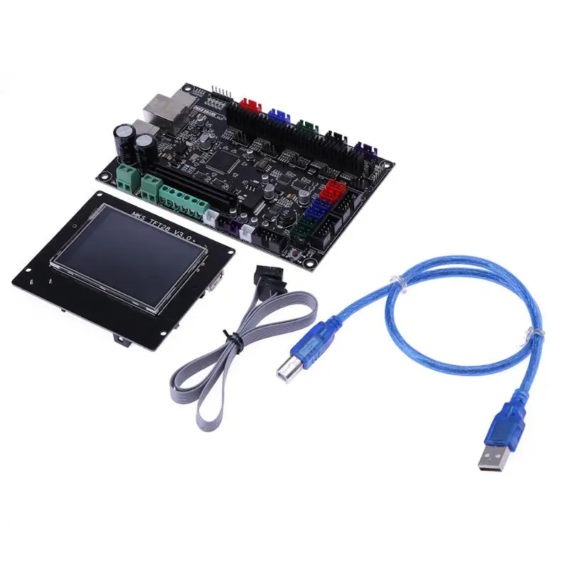 

3D Printer 32bit MKS SBASE V1.3 Control Board +MKS TFT28 LCD Touch Display with Flex Cable for 3D printing
