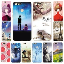 

Phone Case For Huawei Honor 7X X7 Cases 3D Cute Girl Painted Soft TPU Silicone Cover For Huawei Honor 7X 7 X Case Fundas Coque