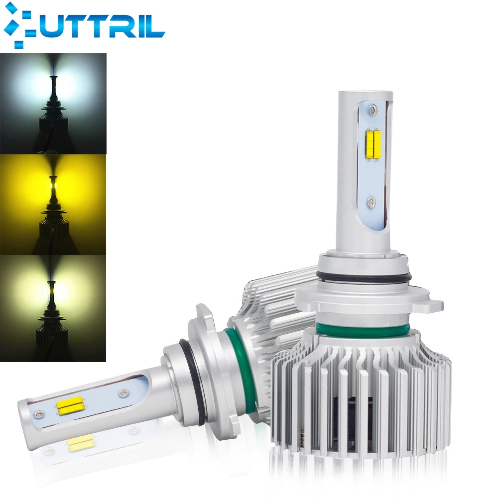 Uttril H7 H4 Canbus Светодиодная Автомобильная фара H1 H3 H8 H9 H11 9005 9006 880 881 H27 12V