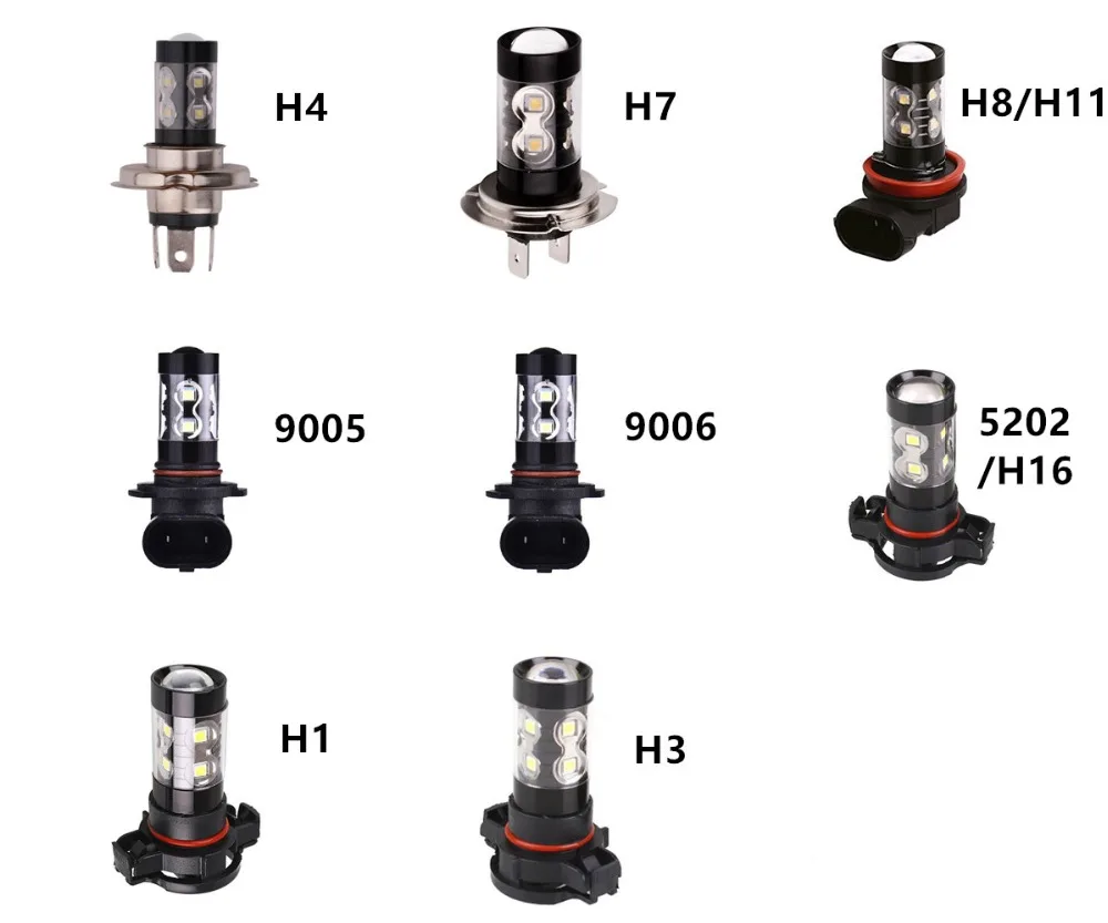 

Automobile Led Fog Lamp 90059006 H10 50w 10led 2835 6500k Anti Fog Lamp Headlamp