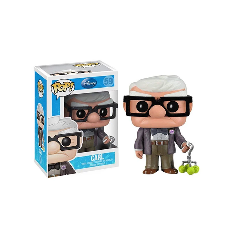 FUNKO POP disney Pixar мультфильм фильм UP& CARL#59 виниловые фигурки Коллекция Модель игрушки для детей Рождественский подарок