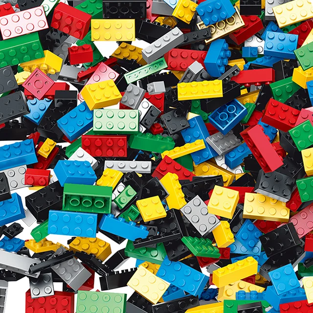 

More Shapes Legoed'S DIY Bricks 1000 Pcs Building Blocks Creative Toys For Child Educational Block Compatible With Major Brand