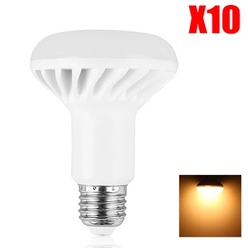 

10* E14 E27 R39 R50 R63 R80 led light led lamp Lampada Real Watt 3W 5W 7W 9W 12W AC 220v 85-265V led bulbs warm cold white light