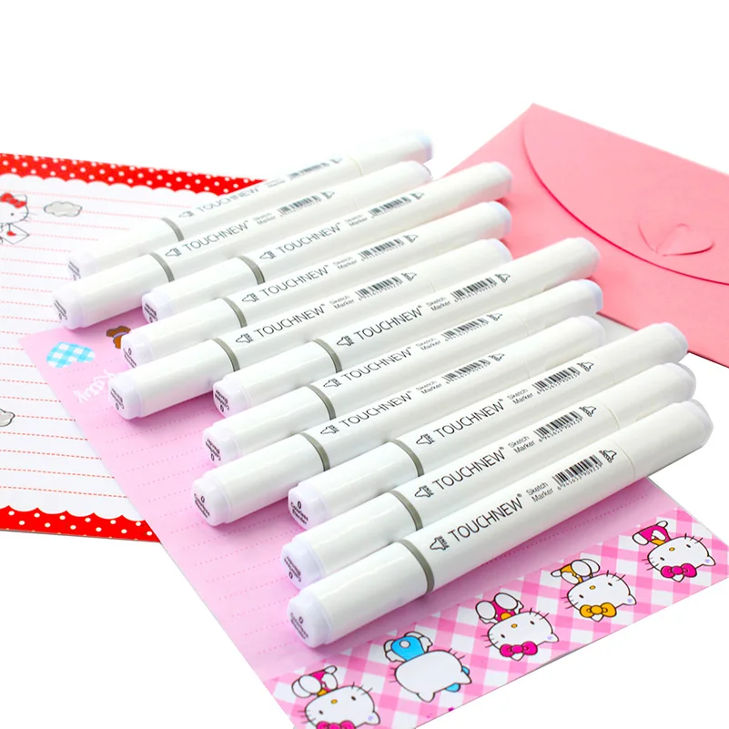 Обновленный эскиз Touchfive маркеры бесцветные блендеры ручка с двуглавым спиртом манга смесь маркера живопись товары для рукоделия