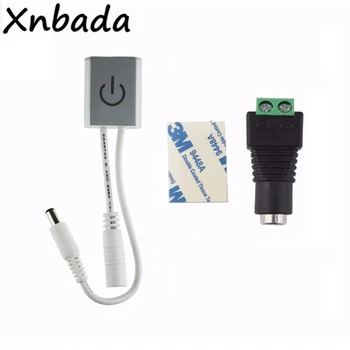 

DC12-24v iTouch Led Controller Led Dimmer For 5050 5630 3528 3014 Single Led Strip Lamp With 1Pcs Male DC Connector