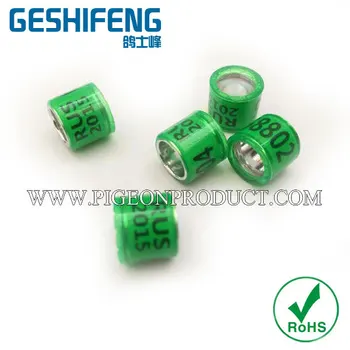 

2020 NEW inner size 8mm aluminm with plastic rings for racing pigeon