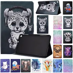 Чехол с принтом для Samsung Galaxy Tab A 8,0 2019 S Pen P200 P205 SM-P200 SM-P205 чехол с функцией автоматического сна Магнитный чехол