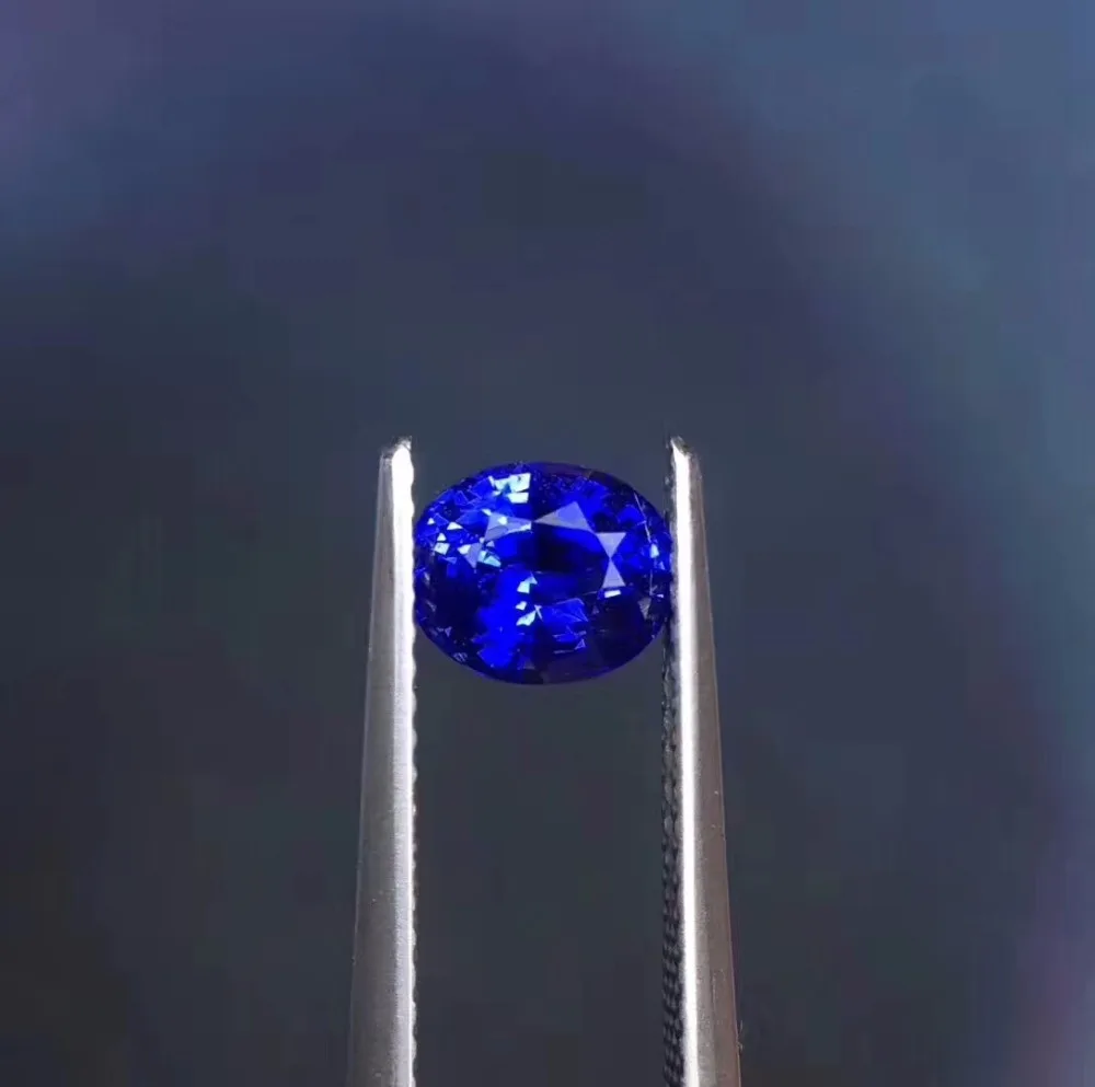 

GIC certification 1.17ct no Indication Of Thermal Enhancement Natural unheated Vivid Blue Sapphire Loose Stone Loose Gemstones