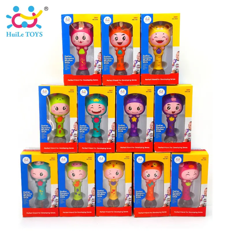 huile baby rattles