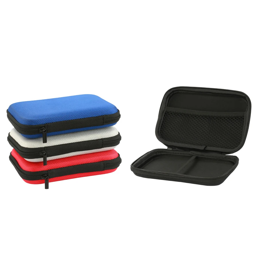 160x110x35mm External Battery Cases Portable EVA Mobile Phone cases Power bank Storage Case Shockproof Carrying Bags