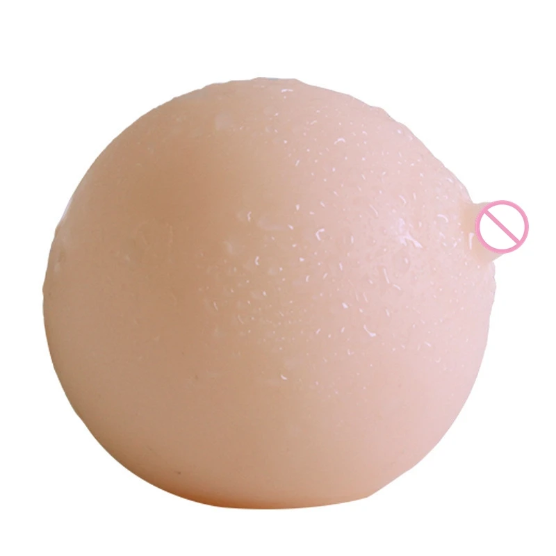Силиконовая искусственная грудь с отверстием Мужская мастурбация Mimi Ball 8 2*7 5 см