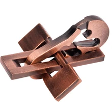 Металлические головоломки игры классические цинковые сплав головоломка для развития интеллекта для детей и взрослых