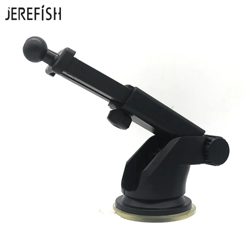 JEREFISH Автомобильный держатель для телефона с длинной ручкой, аксессуары с сильной липкой моющейся присоской на 270 градусов, регулируемое крепление на лобовое стекло
