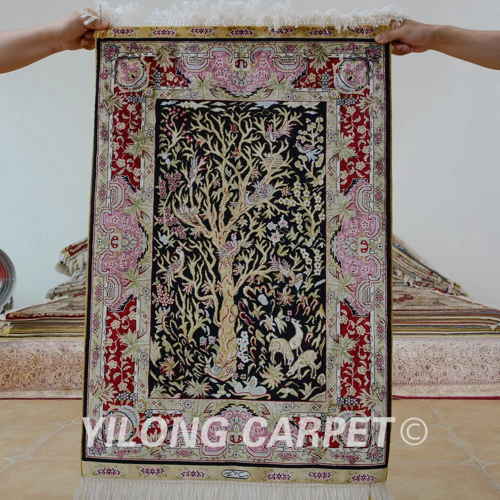 Aliexpress Com Yilong 2 X3 Tree Of Life Silk Tapestry