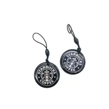 13,56 МГц IC карта клон UID; запасной 1K перезаписываемый S50 смарт-брелок бирки с RFID 5 шт