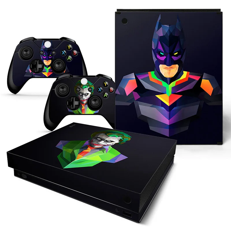 

Free Drop Shipping Protective Vinyl Skin Decal Cover for Microsoft Xbox ONE X Sticker Skins